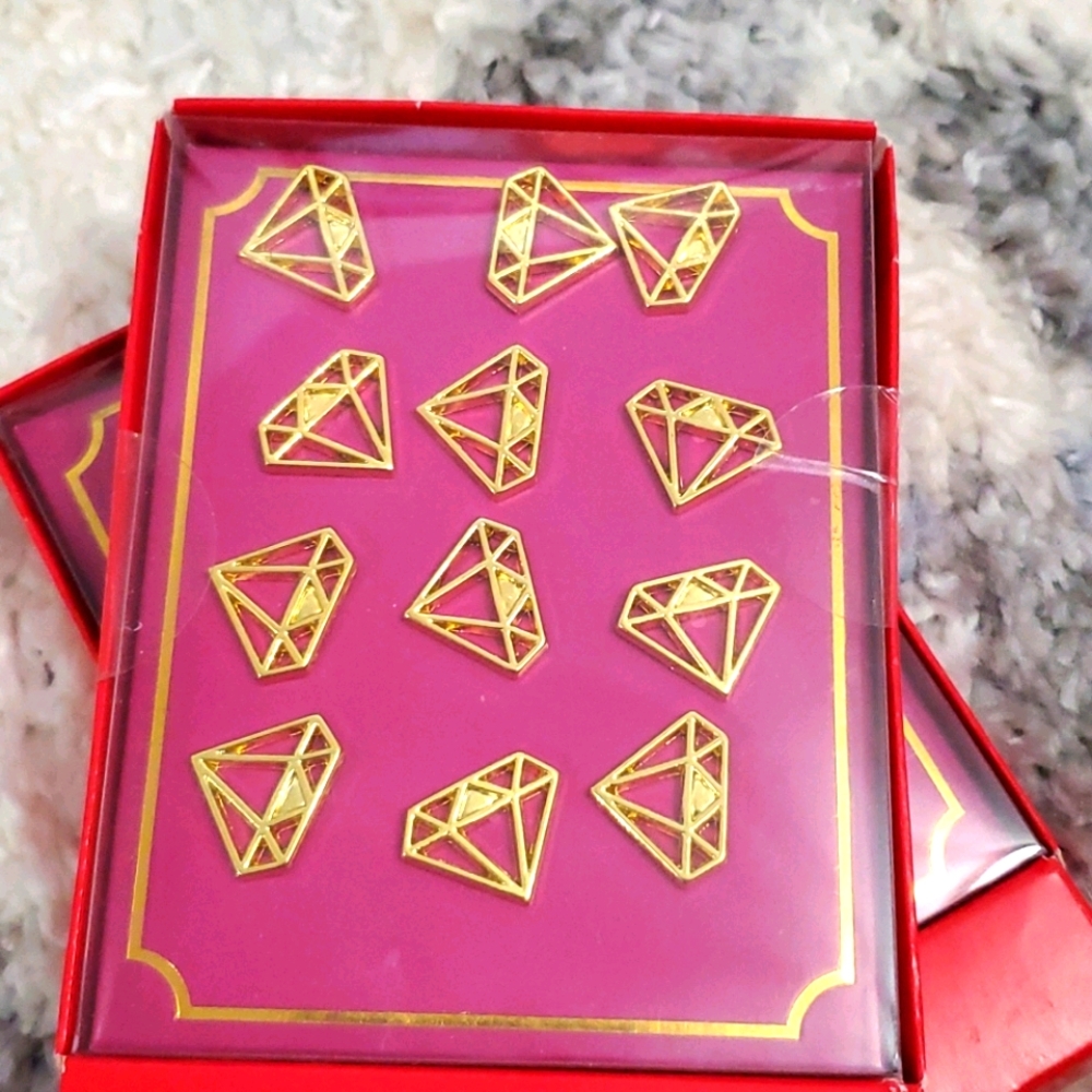 Diamond Push Pins